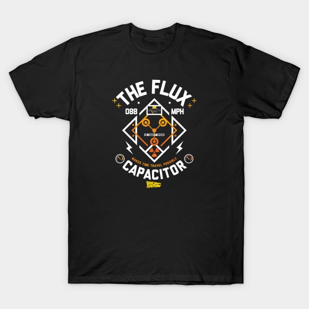 Back To The Future The Flux Capacitor T-Shirt by Rebus28